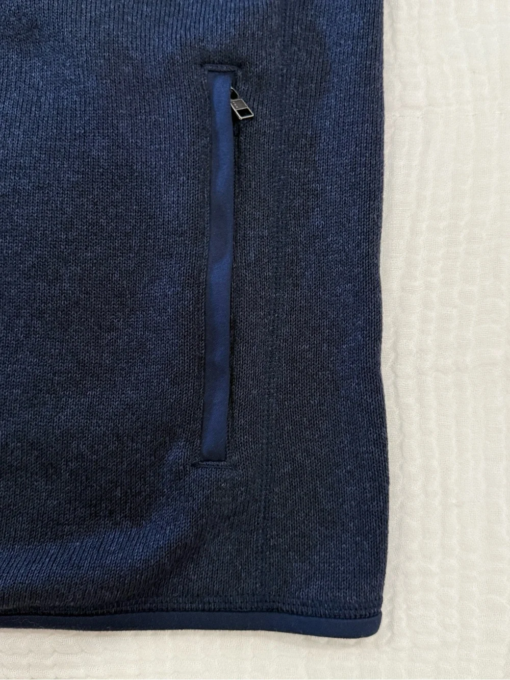 Patagonia Men’s Better Sweater Full Zip Fleece Vest Navy Blue Size XXL